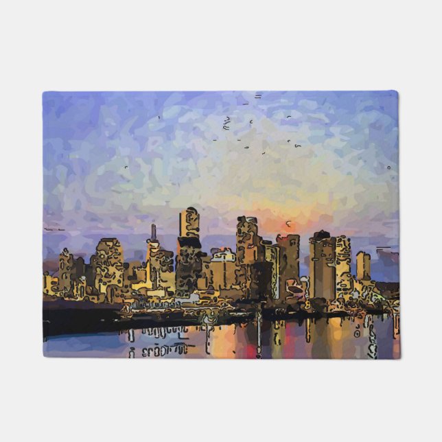 New Orleans Sunrise Fußmatte (Vorderseite)