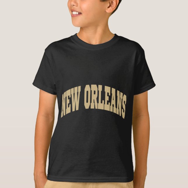 New Orleans - Throwback Design - Clic  T-Shirt (Vorderseite)