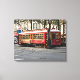 New Orleans Trolley Canvas Print Leinwanddruck