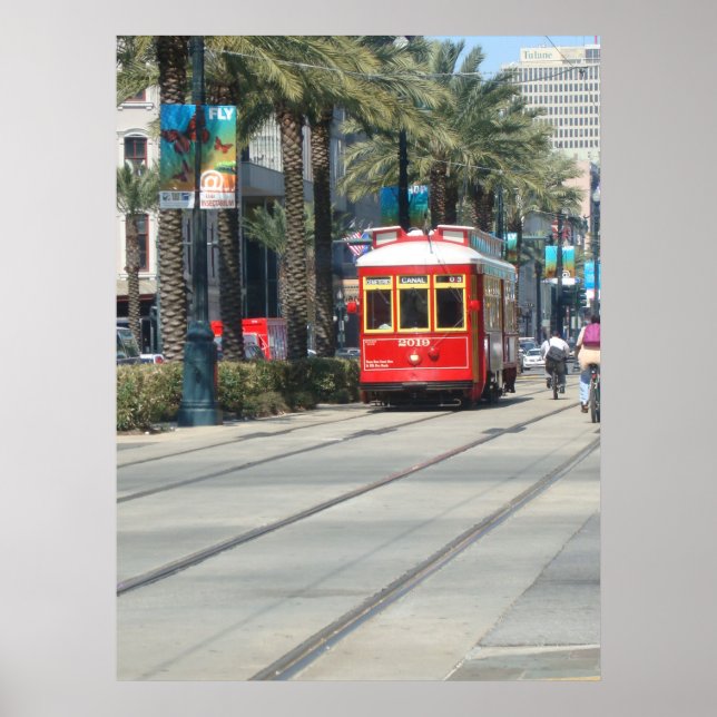 New Orleans Trolly Poster (Vorne)