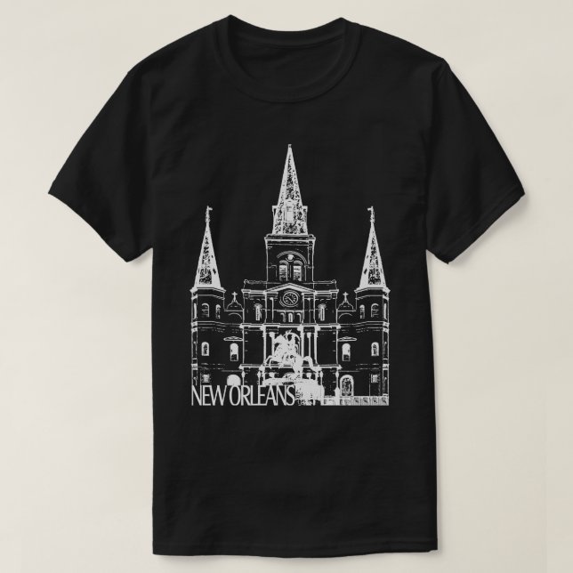 New Orleans TShirt - 7 (Design vorne)
