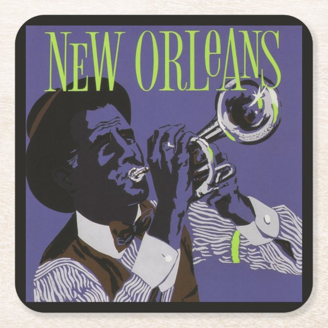 New Orleans Untersetzer (Vorderseite)