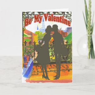 New Orleans Valentine Feiertagskarte