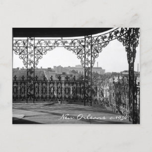 New Orleans Vintage Postkarte