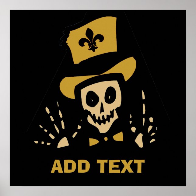 New Orleans Voodoo Man Poster (Vorne)