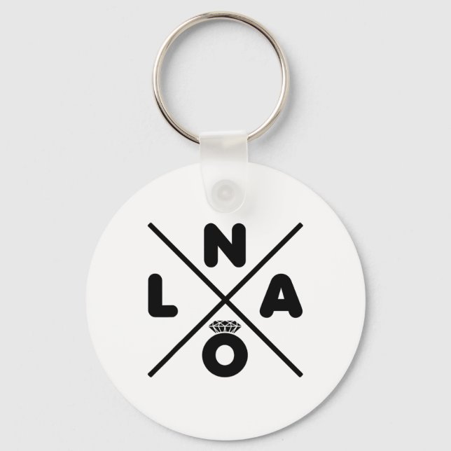 New Orleans Wedding Nola Junggeselinnen-Abschied G Schlüsselanhänger (Vorderseite)