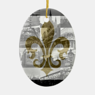 New- Orleanscollage [Verzierung] Keramik Ornament