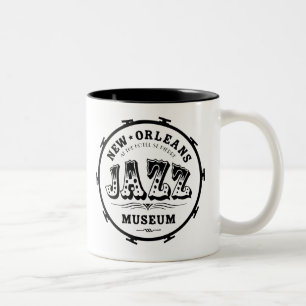 New- Orleansjazz-Museumstrommel-Tasse Zweifarbige Tasse