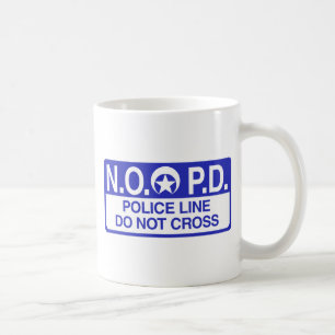 New- Orleanspolizei Tasse
