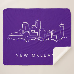 New- Orleansstadt-Skyline Sherpadecke