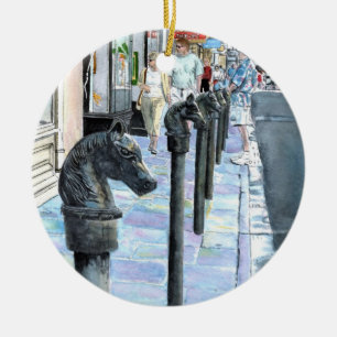 New- Orleansstraße Keramikornament