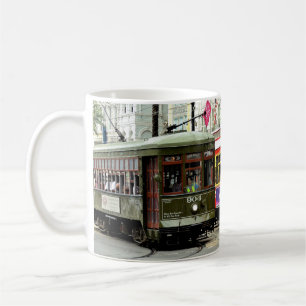New- Orleansstraßen-Autos Kaffeetasse