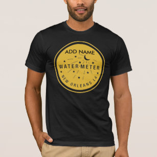 New- OrleansWasserzähler-Abdeckungs-Gold, ADDIEREN T-Shirt