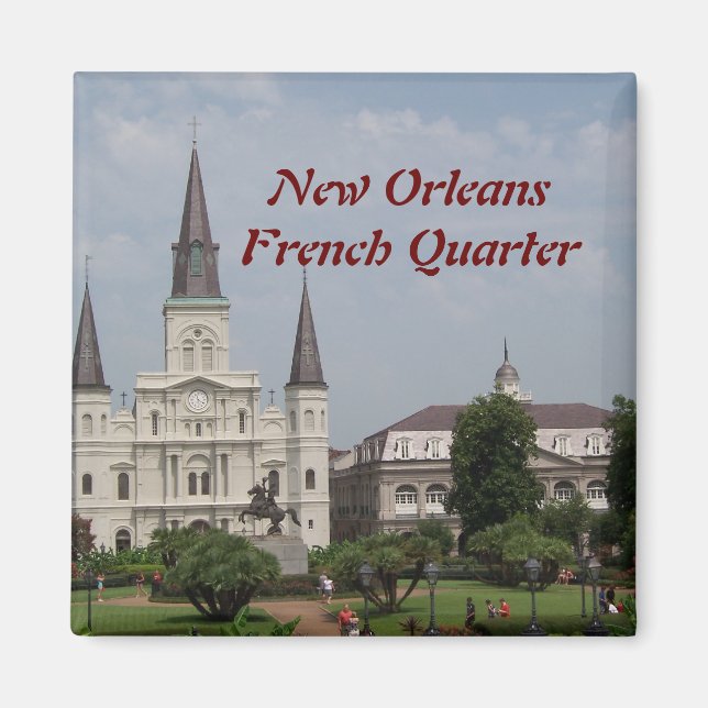 New Orleasn French Quarter Magnet (Vorne)