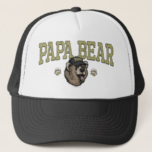 New Papa Bear Vatertag Gear Truckerkappe