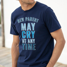 New Parters May Cry Funny Custom Slogan T - Shirt