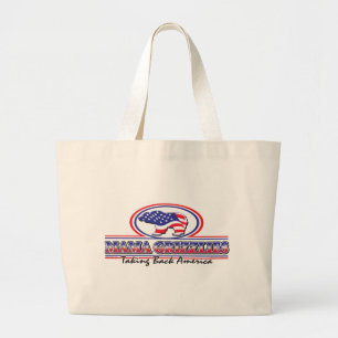 NEW-Patriotic-Grizzly Jumbo Stoffbeutel