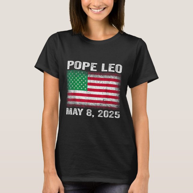 New Pope Leo T-Shirt (Vorderseite)