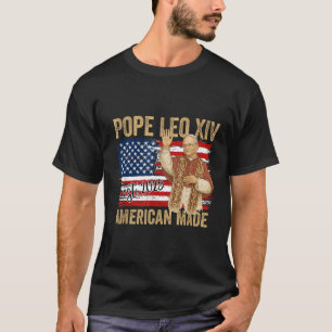 New Pope Leo Xiv 2025 American Made T-Shirt