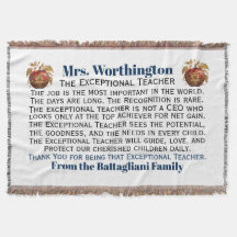 NEW Popular EXCEPTIONAL Teacher Dankeschön an Sie