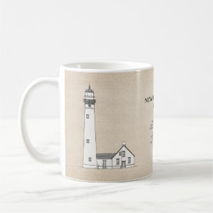New Presque Isle Lighthouse - Michigan - SBD Kaffeetasse