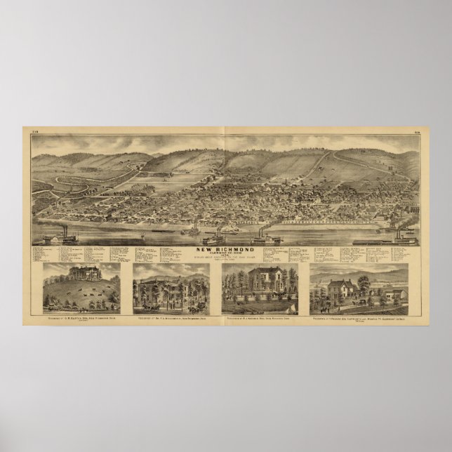 New Richmond, Ohio Poster (Vorne)