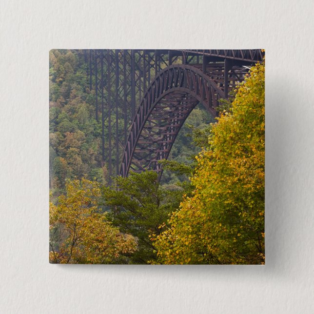 New River Gorge Bridge, New River Gorge Button (Vorderseite)