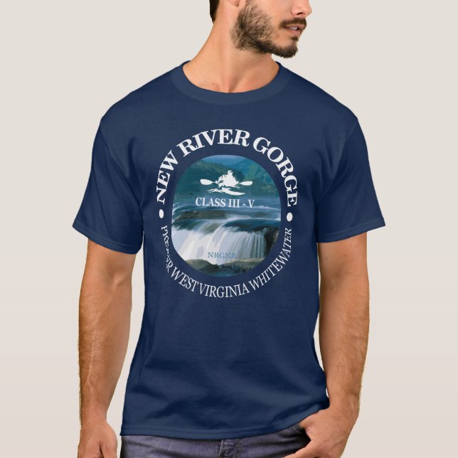 New River Gorge (c) T-Shirt (Vorderseite)