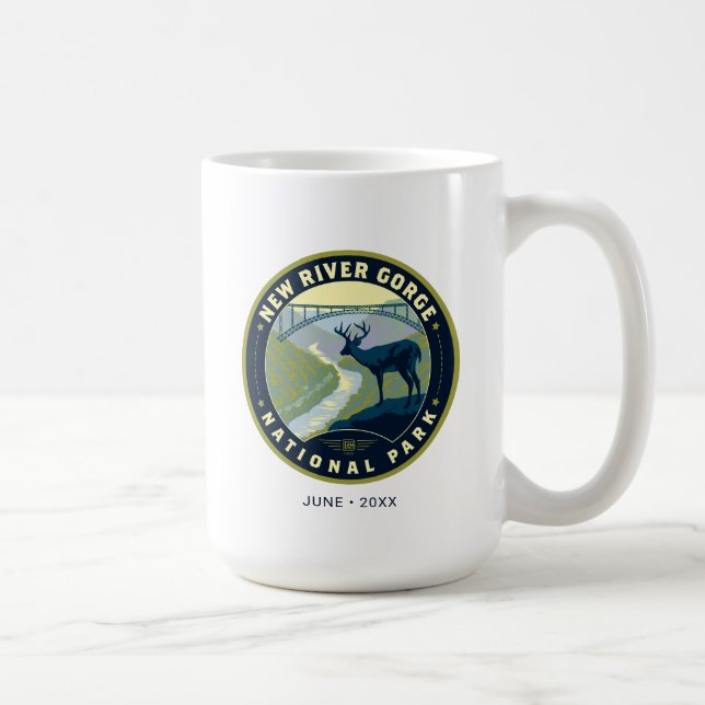 New River Gorge National Park Kaffeetasse (Rechts)