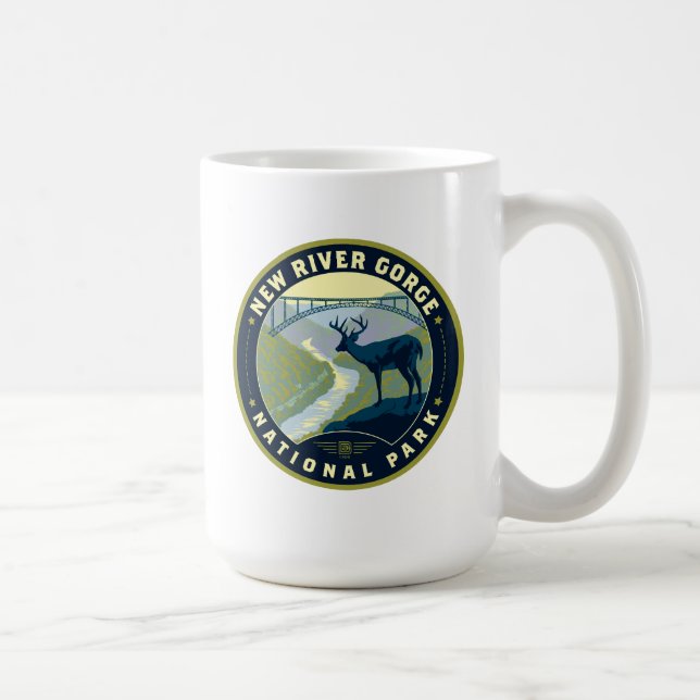New River Gorge National Park Kaffeetasse (Rechts)