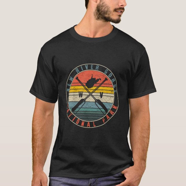 New River Gorge National Park Shirt, West T-Shirt (Vorderseite)