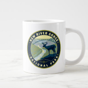 New River Gorge Nationalpark Jumbo-Tasse