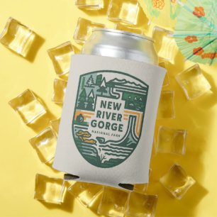 New River Gorge Nationalpark Reisemblem Dosenkühler