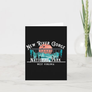 New River Gorge Nationalpark West Virginia Usa So Karte