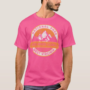 New River Gorge Nationalpark West Virginia Wandern T-Shirt
