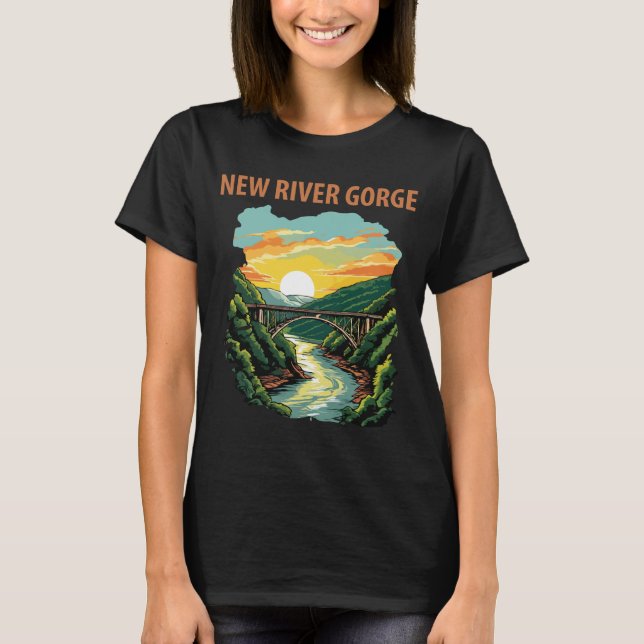 New River Gorge T-Shirt (Vorderseite)