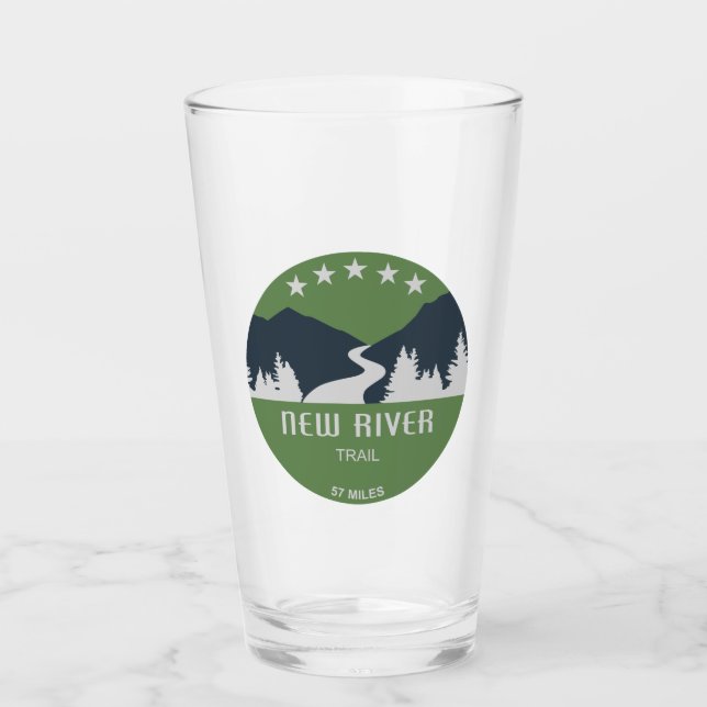 New River Trail Glas (Vorderseite)