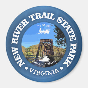 New River Trail SP (cycling c) Magnet