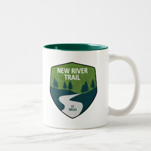 New River Trail Zweifarbige Tasse