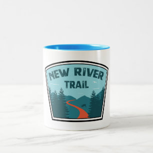 New River Trail Zweifarbige Tasse