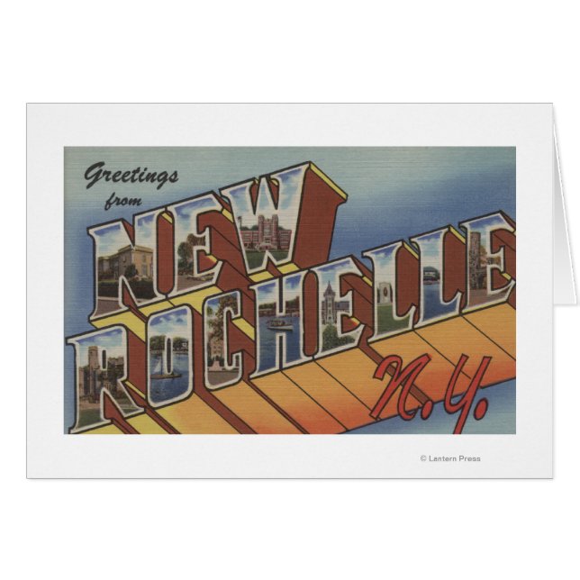 New Rochelle, New York - Große Briefszenen (Vorderseite (Horizontal))