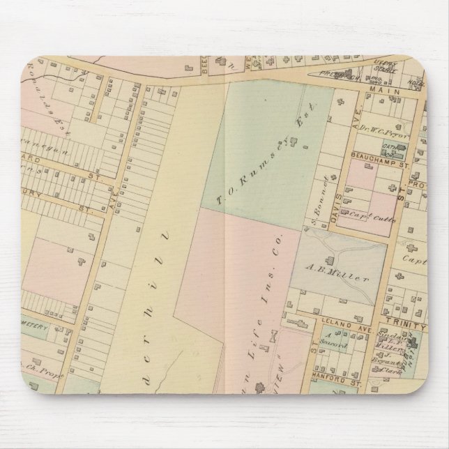 New Rochelle, New York Mousepad (Vorne)