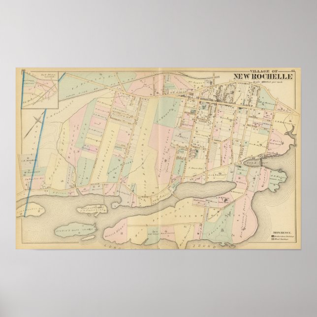 New Rochelle, New York Poster (Vorne)