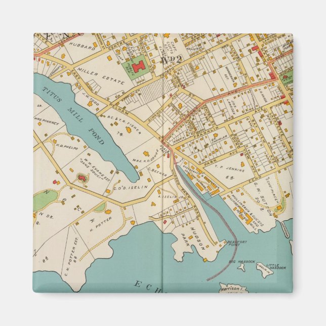 New Rochelle, NY Magnet (Vorne)