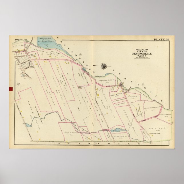 New Rochelle ward 3, New York Poster (Vorne)