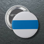 New Russian Anti-War Protest Flag 2022 White Blue Button<br><div class="desc">New 2022 Anti-War Anti-Putin Protest Russian Flag White-Blue-White Pin-Back Button. Washing the blood from Russia</div>