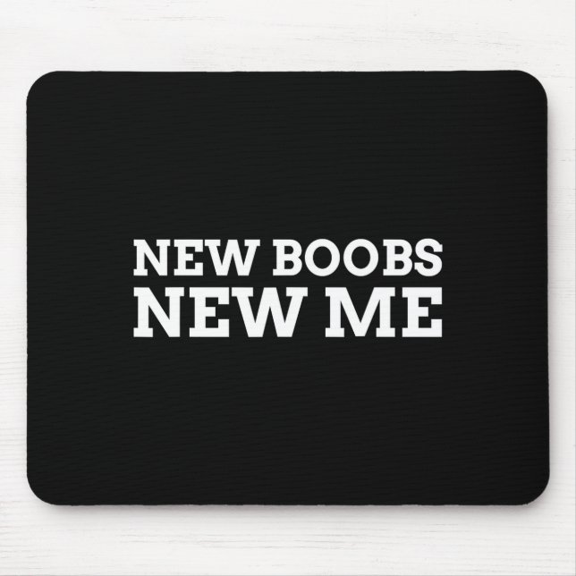 New S New Me Funny Job  Mousepad (Vorne)