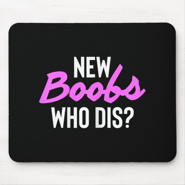 New S Who Dis Surgery Recovery Breast Cancer  Mousepad (Vorne)