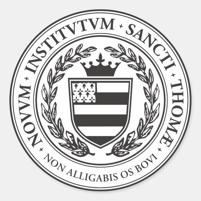 New Saint Thomas Institute Stickers (Vorderseite)