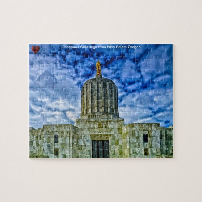 New Salem Oregon Jigsaw Puzzle (Horizontal)